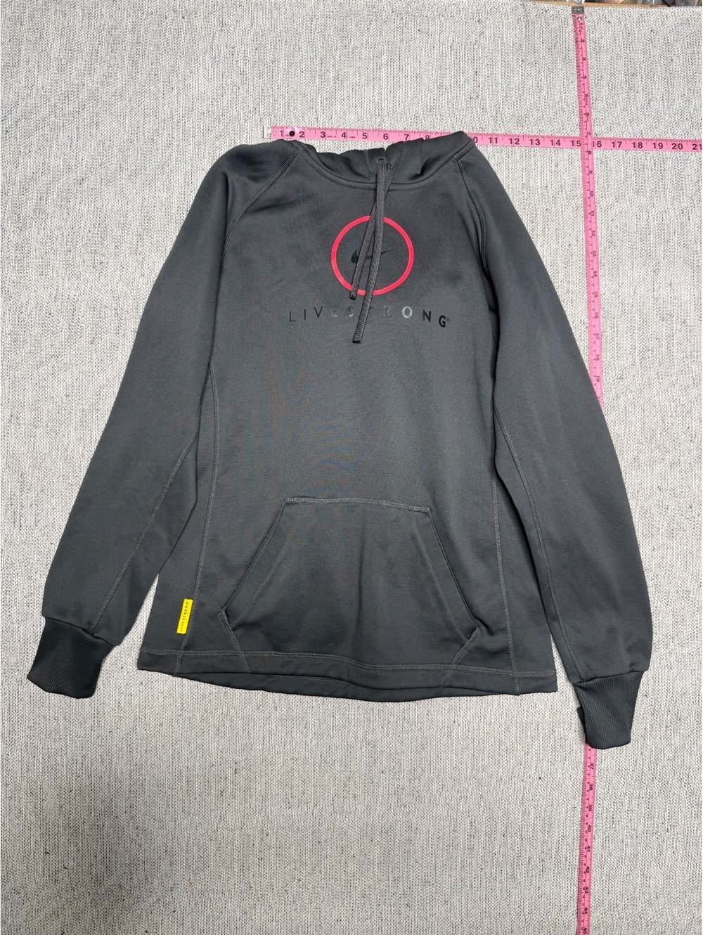 Nike Livestrong Therma-Fit Hoodie Sweatshirt Size Small